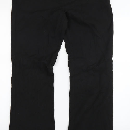 NEXT Womens Black   Sweatpants Trousers Size 12 L33.5 in