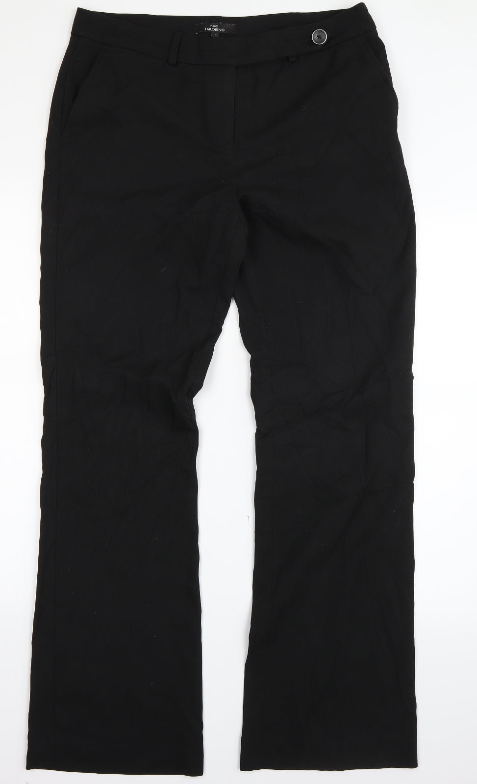 NEXT Womens Black   Sweatpants Trousers Size 12 L33.5 in