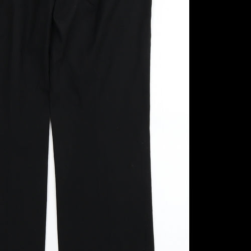 Marks and Spencer Womens Black   Trousers  Size 14 L32 in
