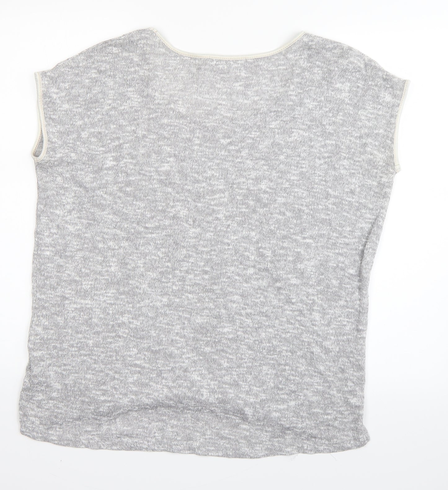 Oasis Womens Grey   Basic T-Shirt Size XS