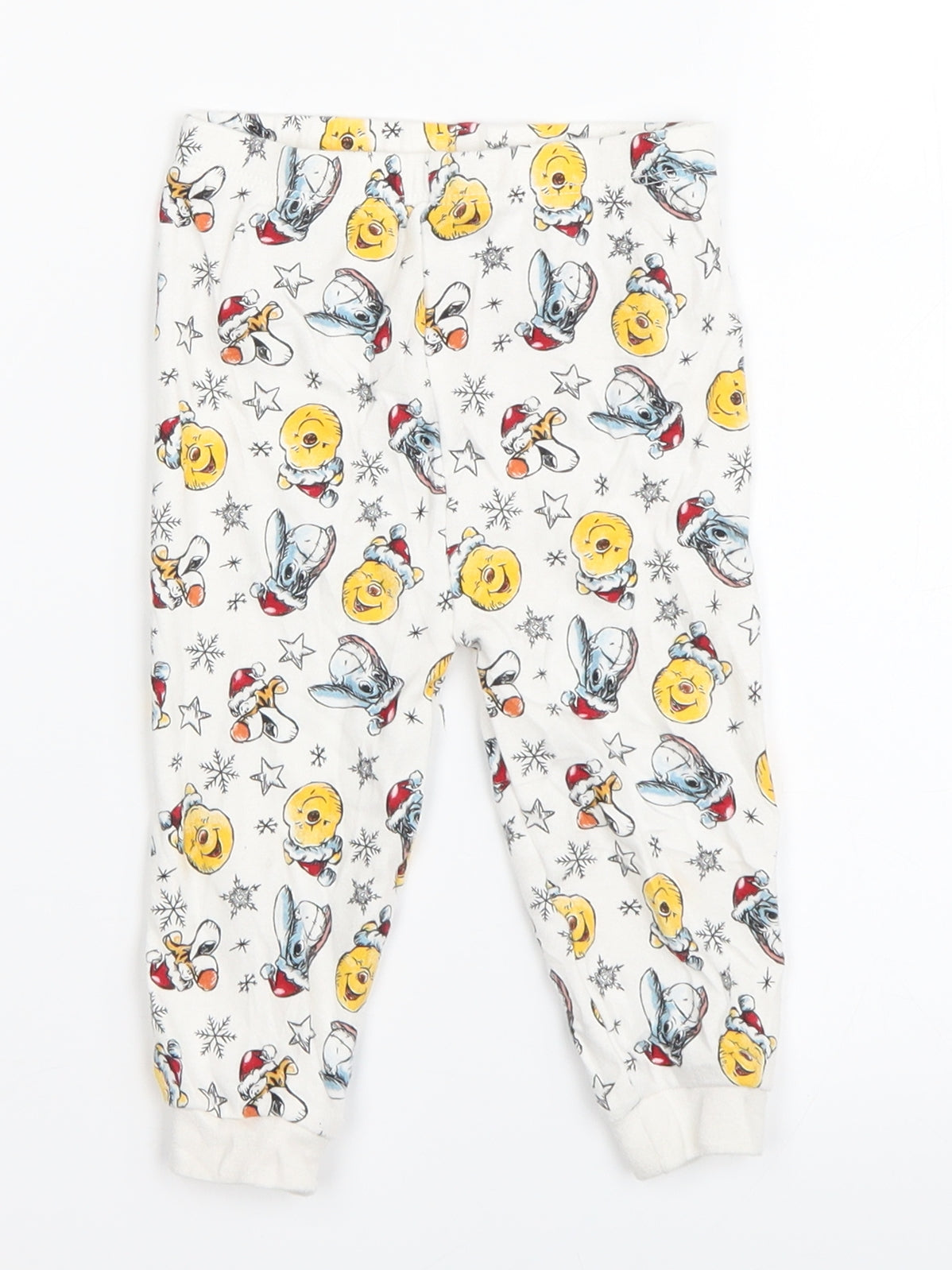 George Baby White   Capri Trousers Size 9-12 Months  - Disney