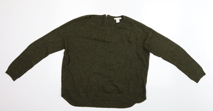 H&M Womens Green   Basic Blouse Size M