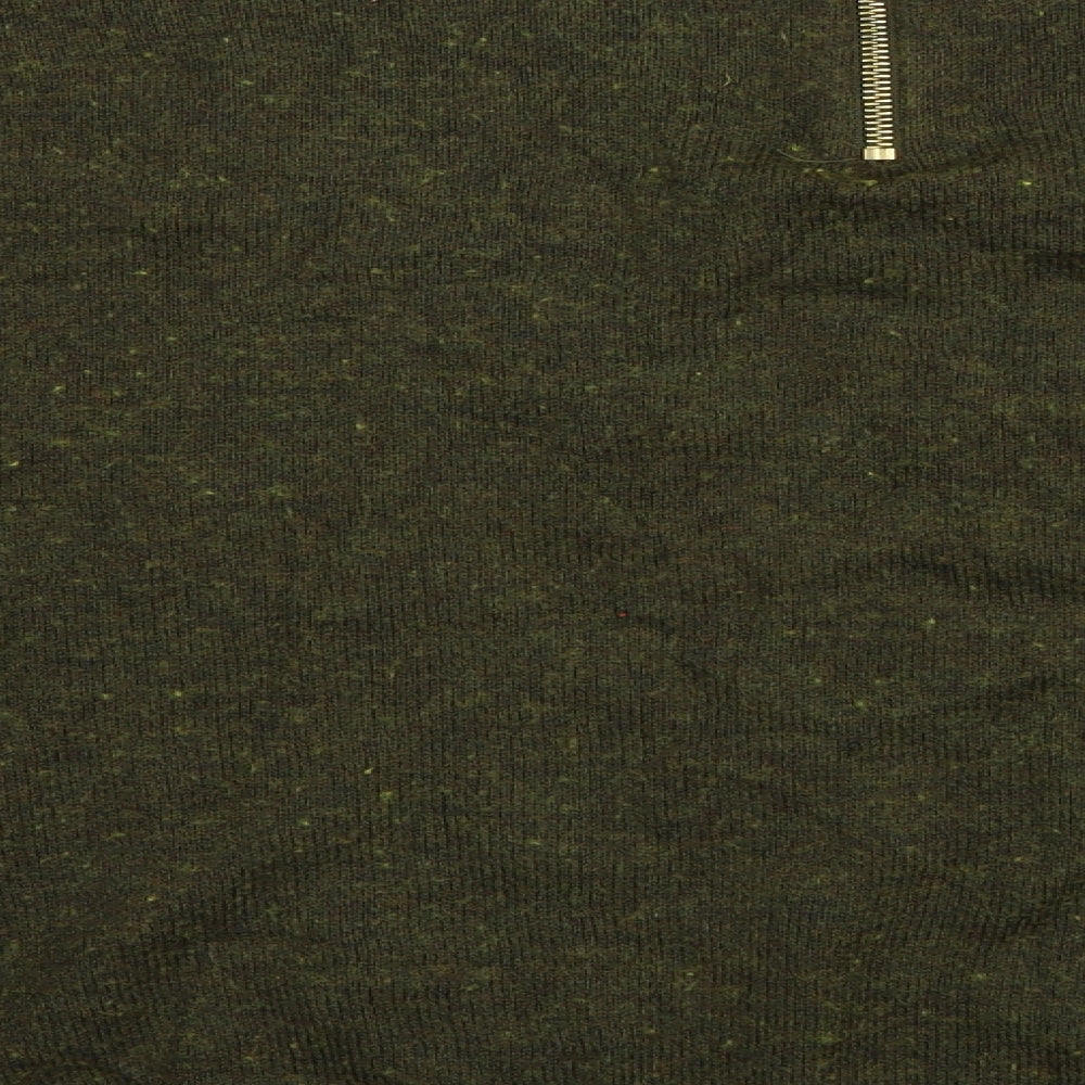 H&M Womens Green   Basic Blouse Size M