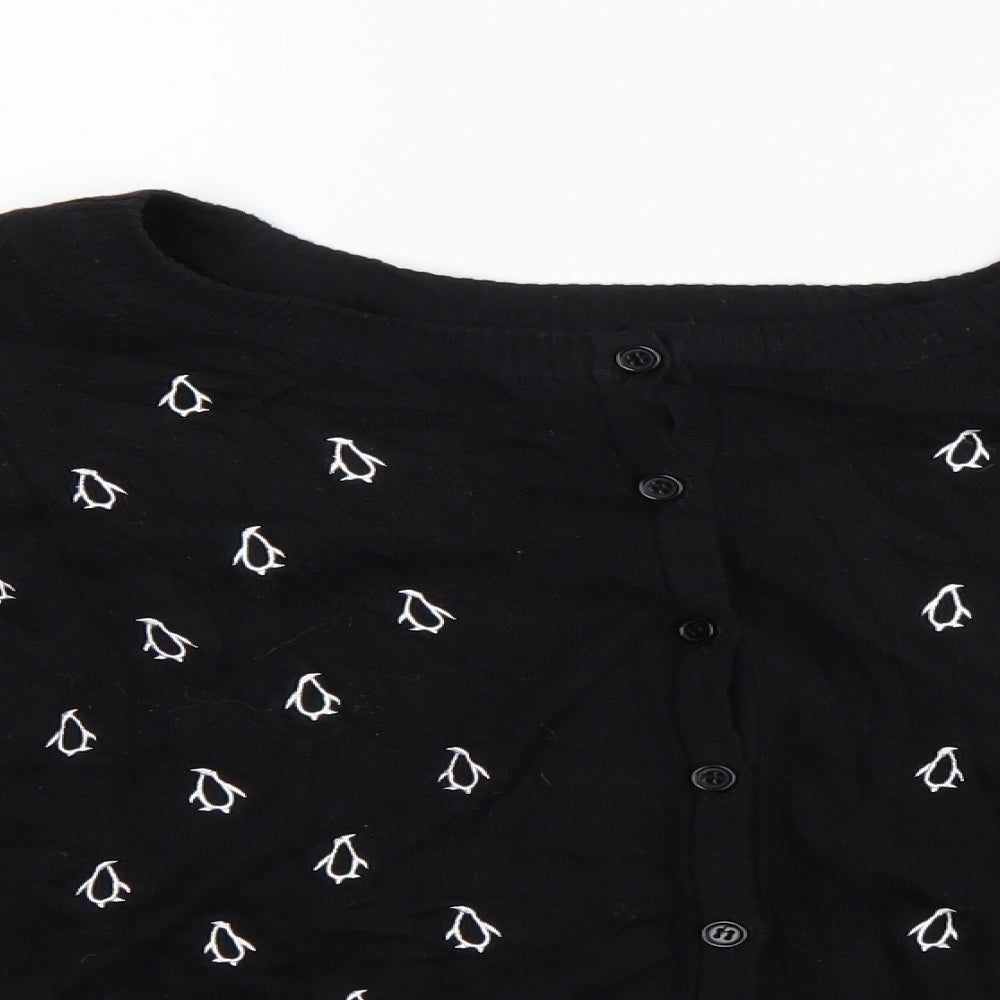 Fever Womens Black   Cardigan Jumper Size 12