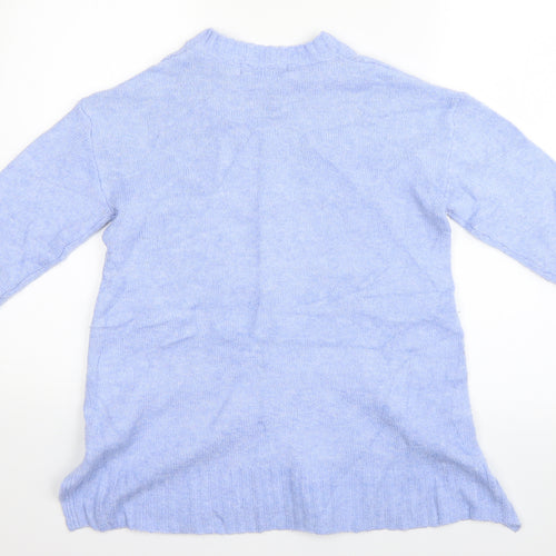 Marks and Spencer Womens Blue   Pullover Jumper Size S