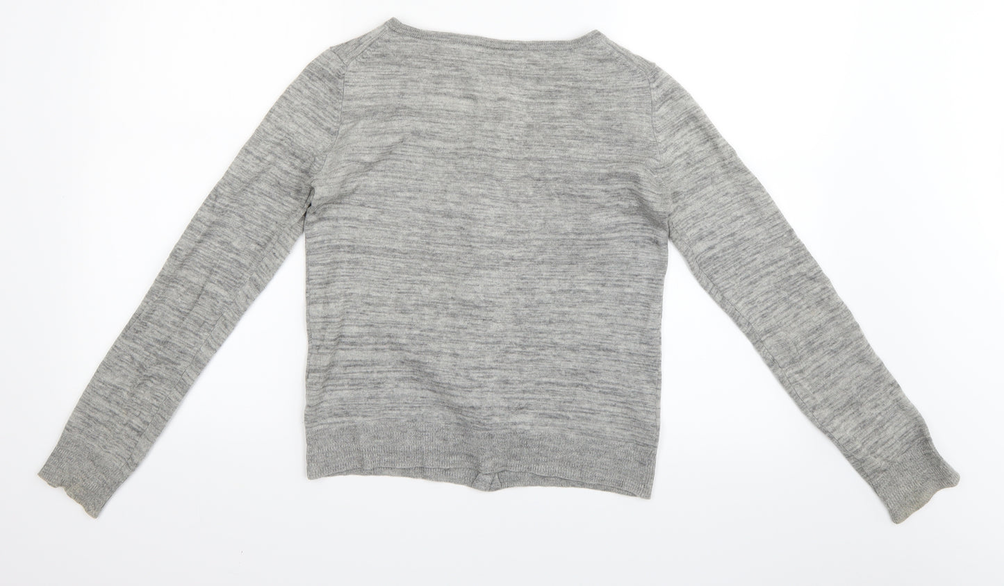 Preworn Womens Grey   Cardigan Jumper Size M