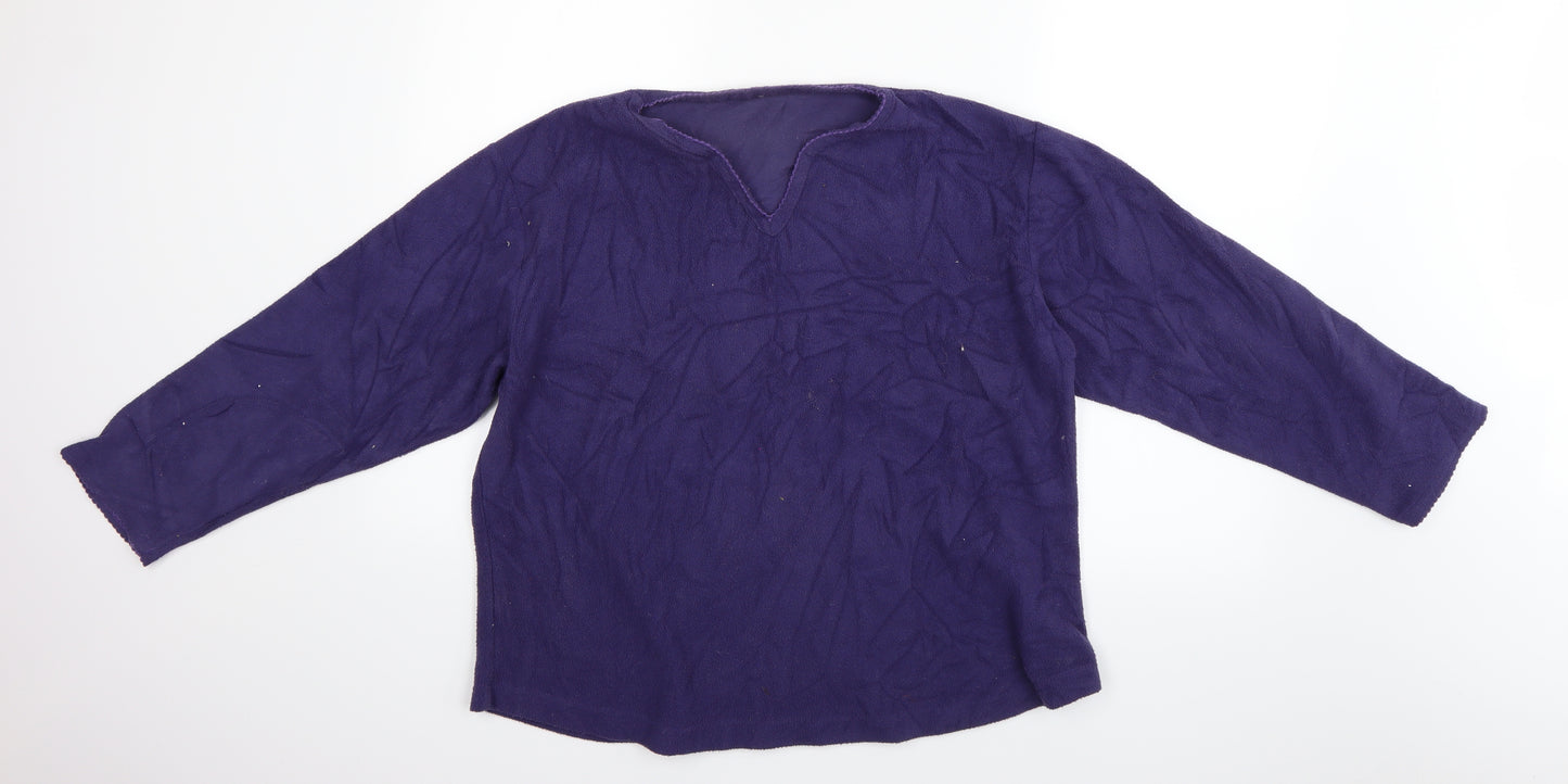 Preworn Womens Purple   Pullover Jumper Size M