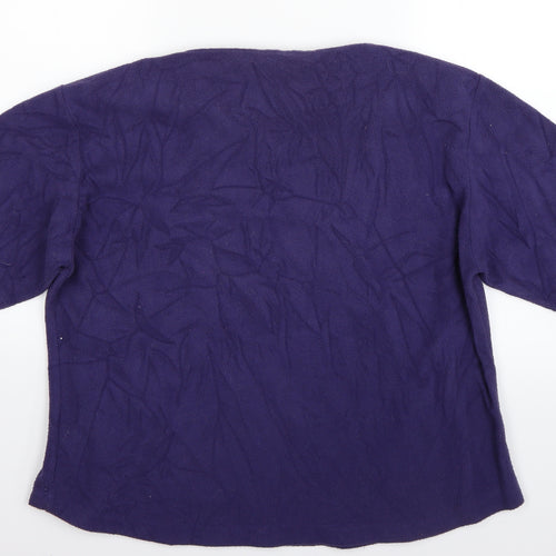 Preworn Womens Purple   Pullover Jumper Size M