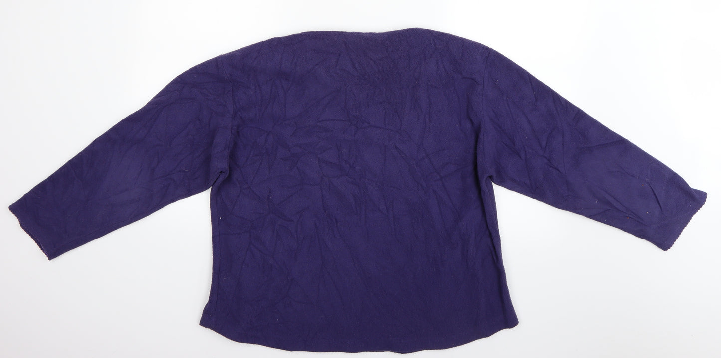 Preworn Womens Purple   Pullover Jumper Size M