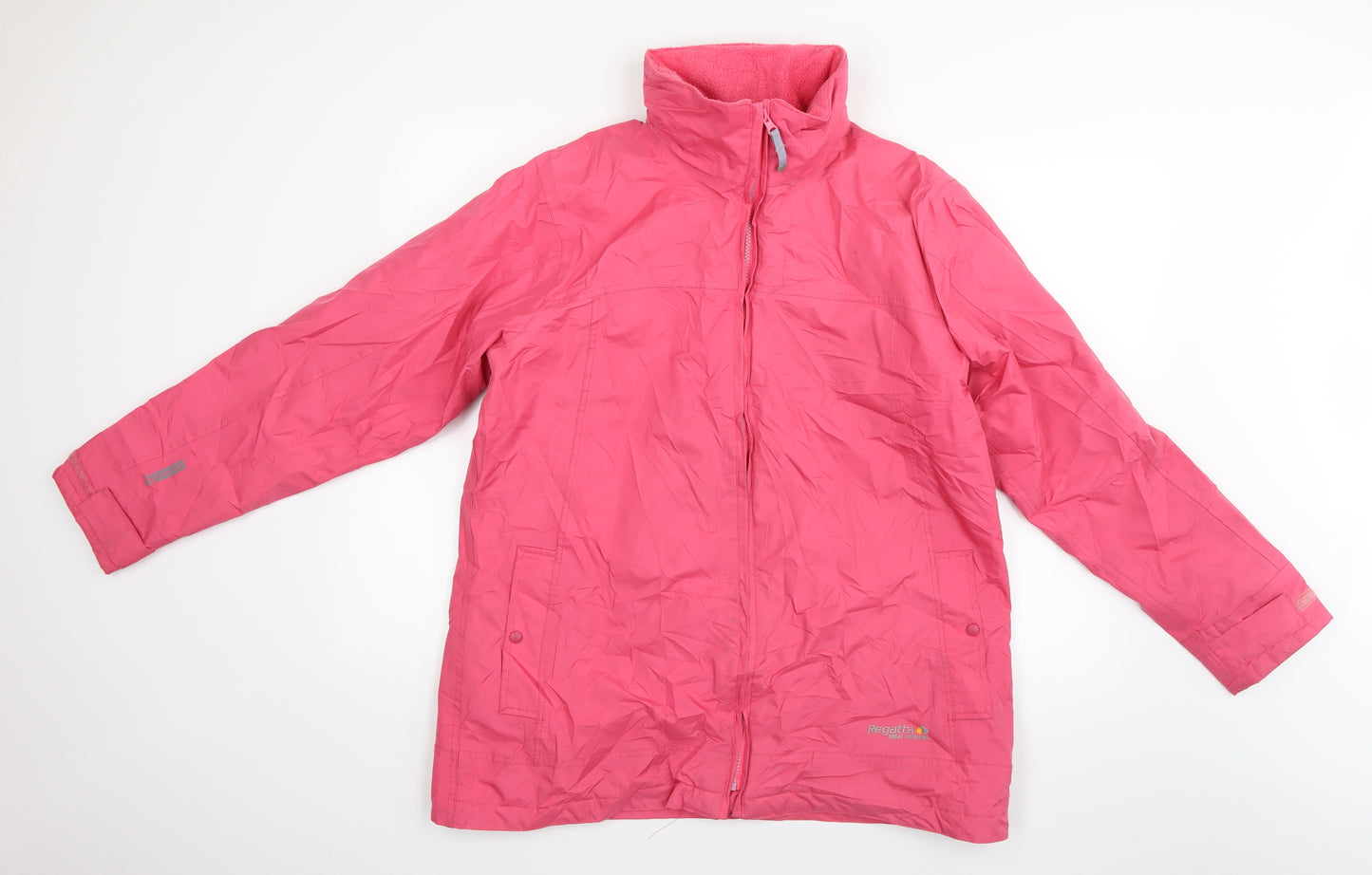 Regatta Womens Pink   Windbreaker Coat Size 18