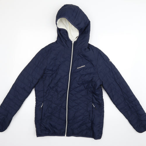 Craghoppers Womens Blue   Puffer Jacket Coat Size 12