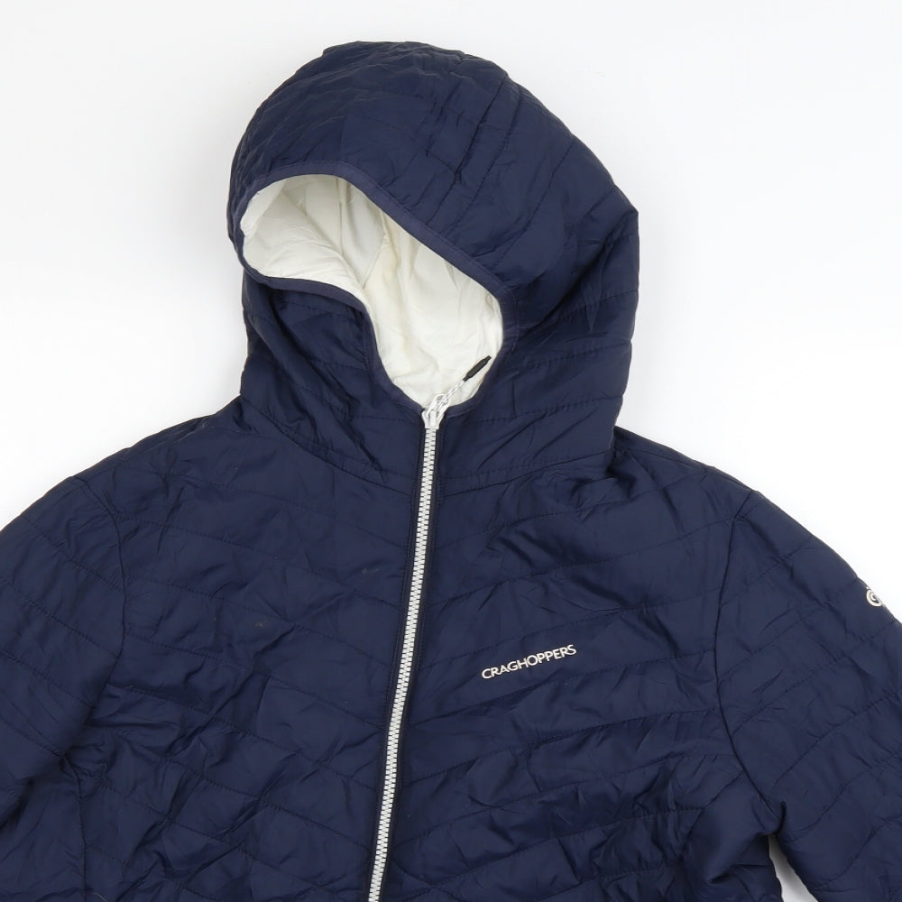 Craghoppers Womens Blue   Puffer Jacket Coat Size 12