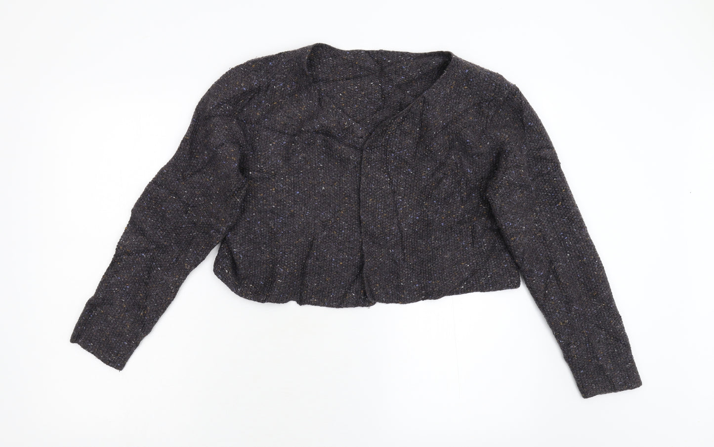 Preworn Womens Gold  Knit Cardigan Jumper Size M