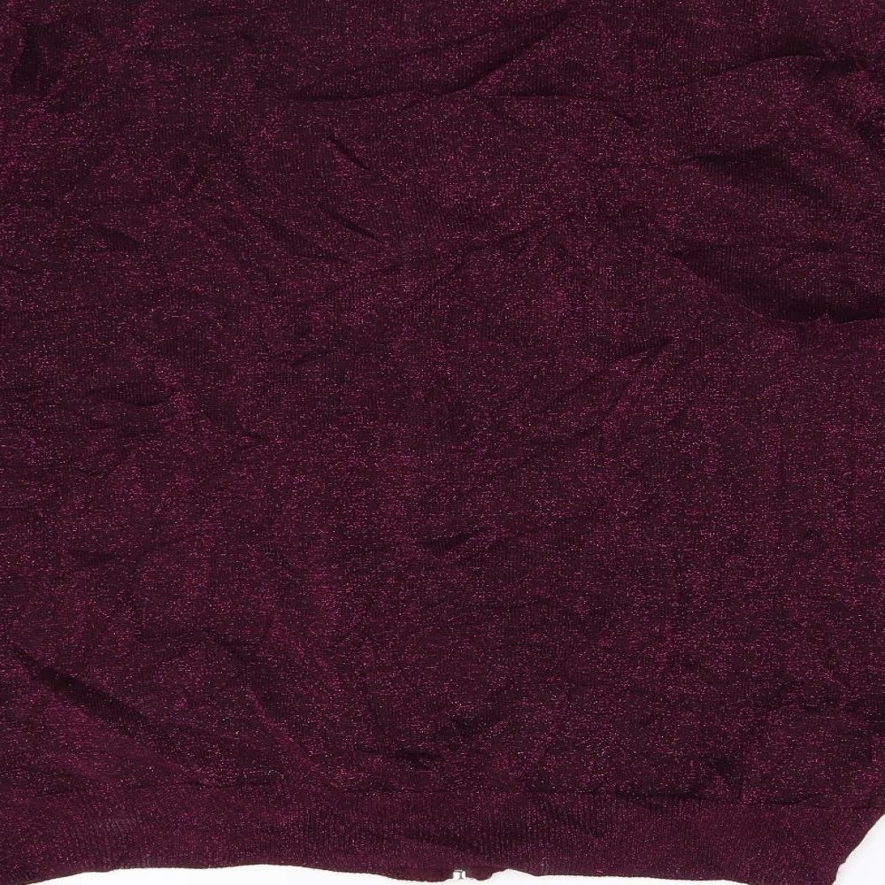Primark Womens Pink  Knit Cardigan Jumper Size 18