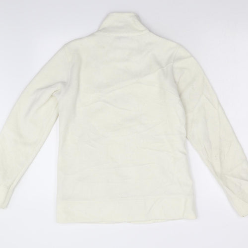 EA Womens Ivory  Fleece Jacket  Size S