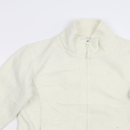EA Womens Ivory  Fleece Jacket  Size S