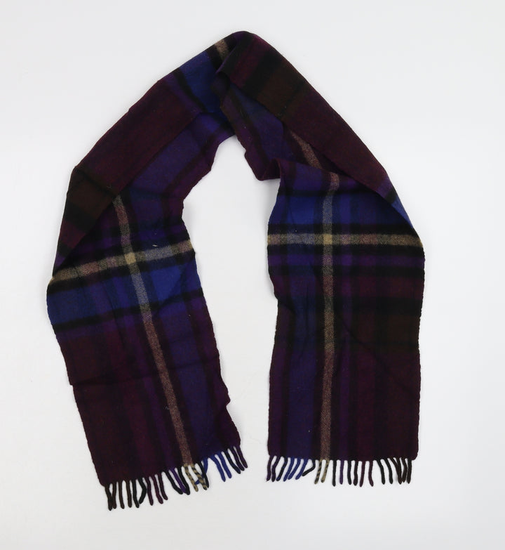 Preworn Unisex Multicoloured Check   Scarf