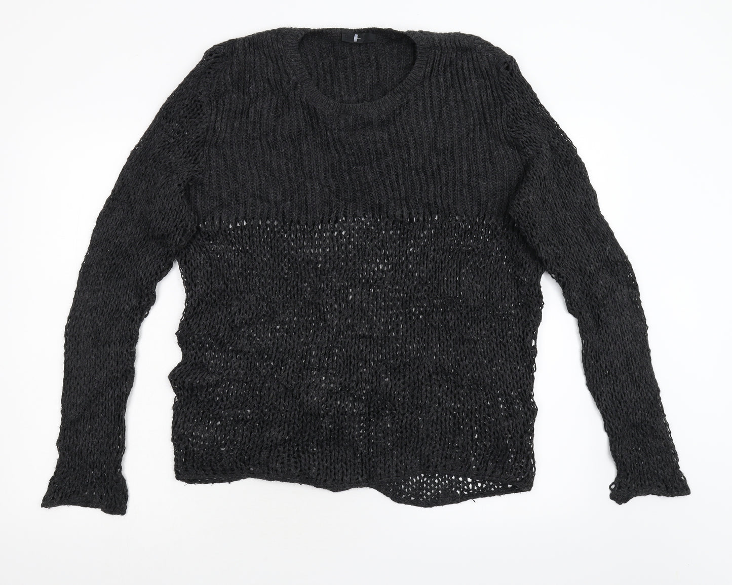 ASOS Womens Black  Knit Pullover Jumper Size M