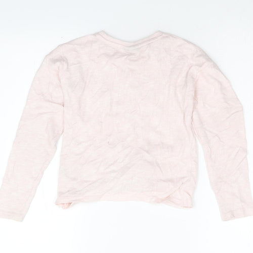 I Love Girlswear Girls Pink  Knit Pullover Jumper Size 9 Years