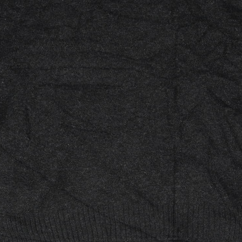 H&M Womens Black  Knit Pullover Jumper Size M