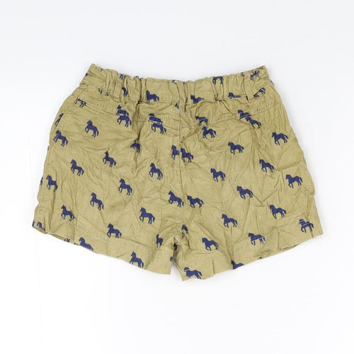 TU Girls Brown   Bermuda Shorts Size 9 Years - Ponies