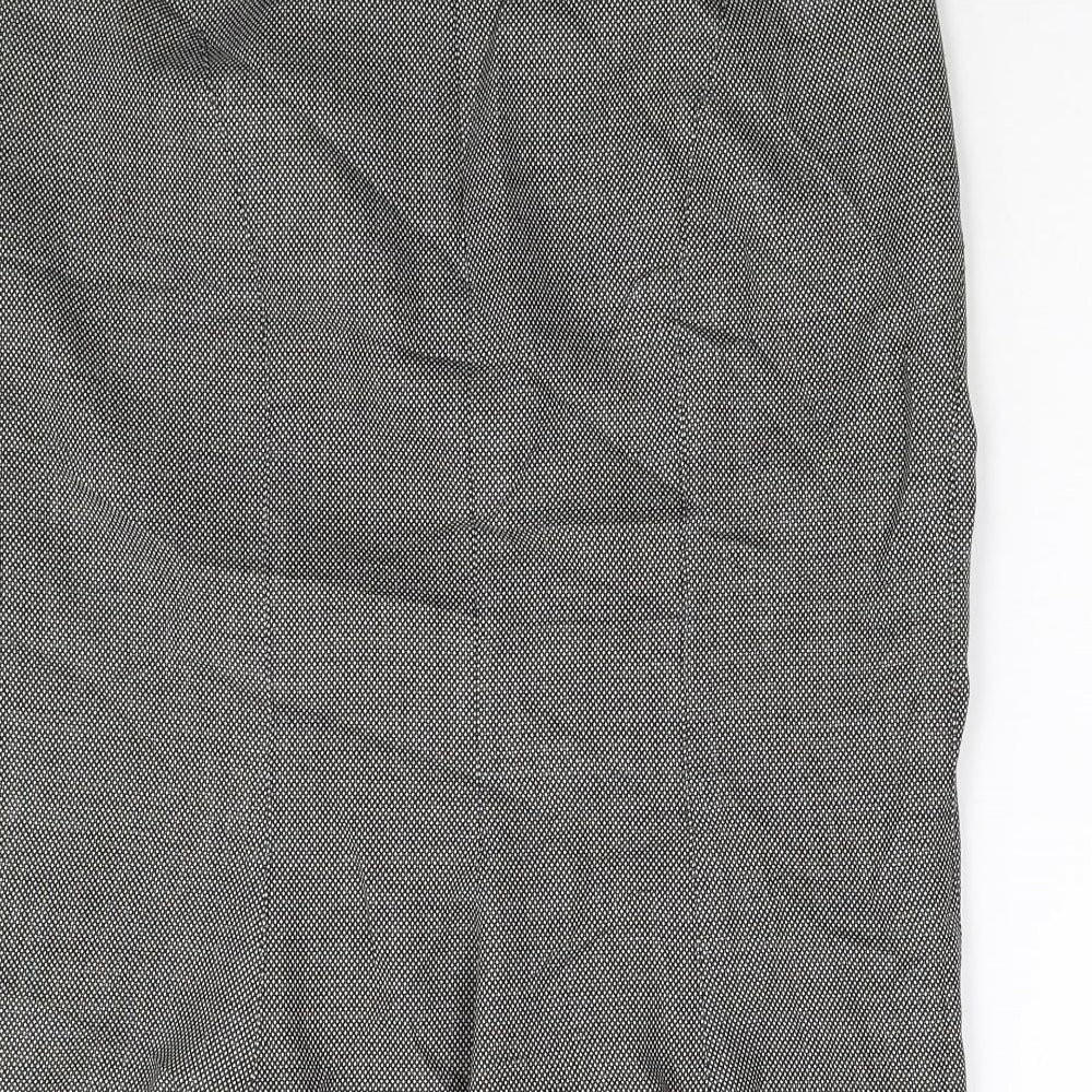 NEXT Womens Black   Straight & Pencil Skirt Size 12  - Lace Hem
