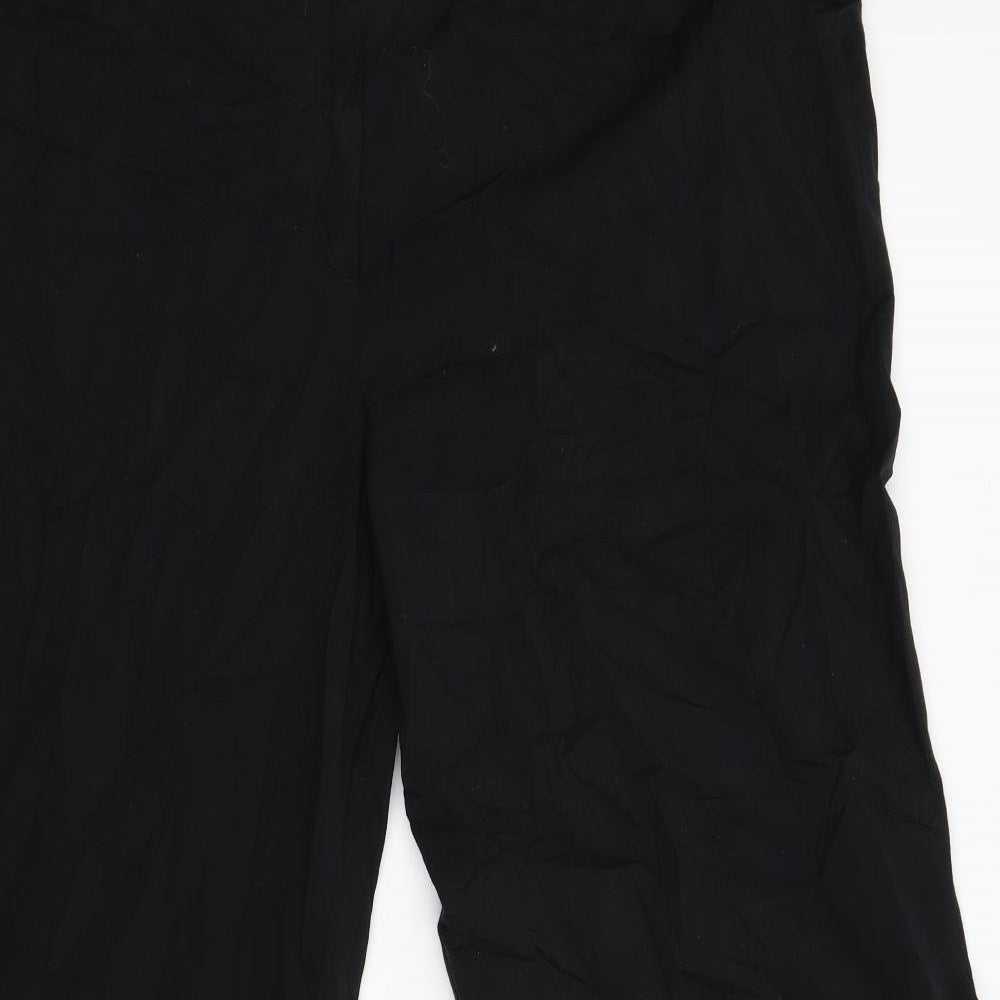 M&S Womens Black   Trousers  Size 20 L30 in