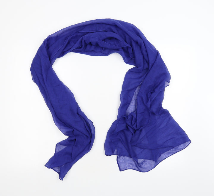 Preworn Womens Blue    Scarf