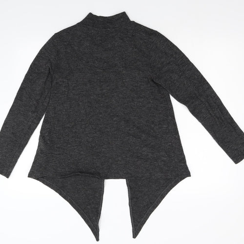Zara Womens Grey  Knit Pullover Jumper Size S