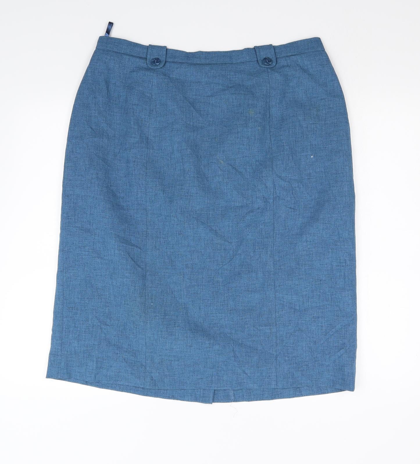 Eastex Womens Beige   A-Line Skirt Size 18