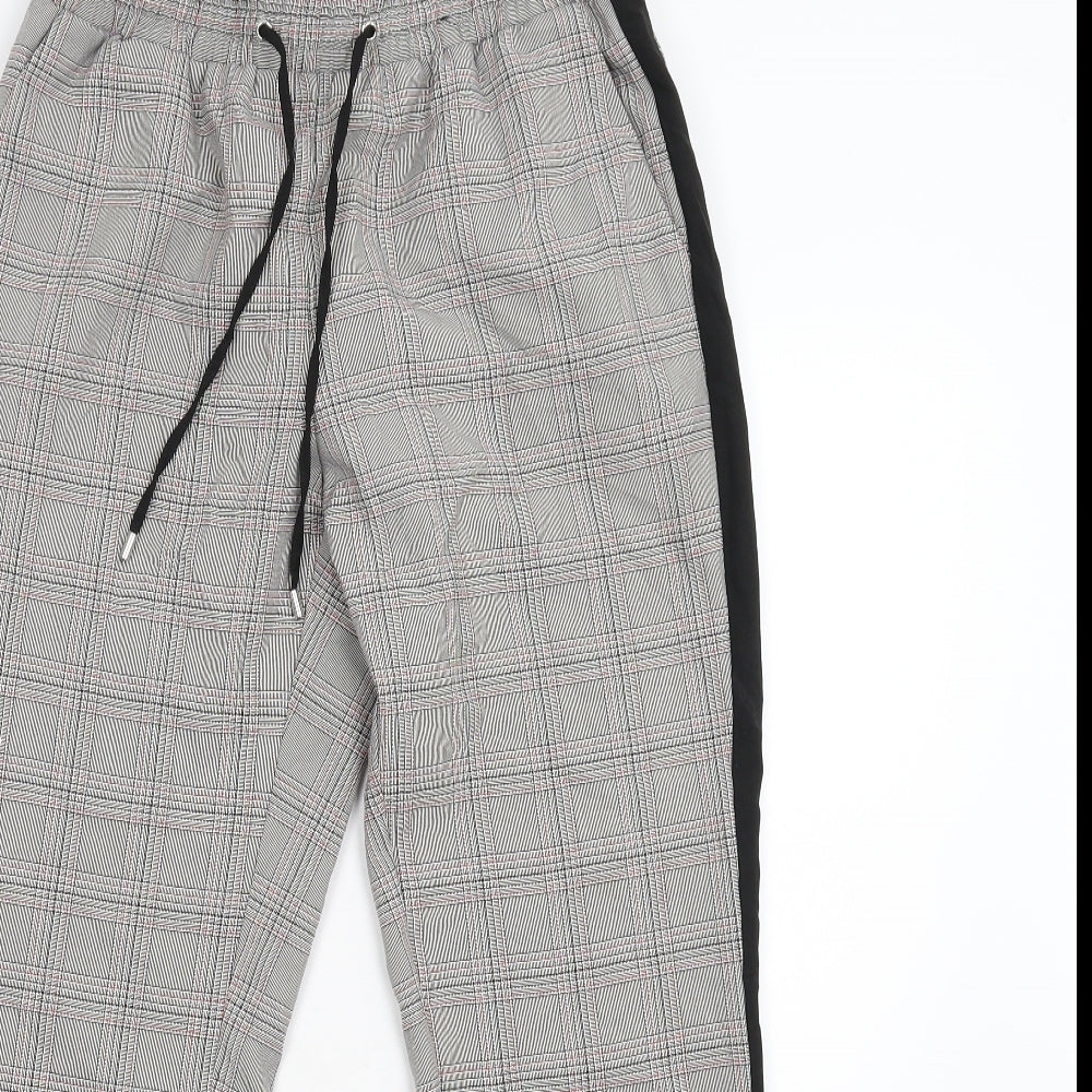 Primark Womens Multicoloured Check  Trousers  Size 12 L28 in