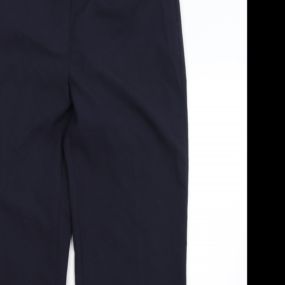 M&Co Womens Blue   Trousers  Size 14 L32 in