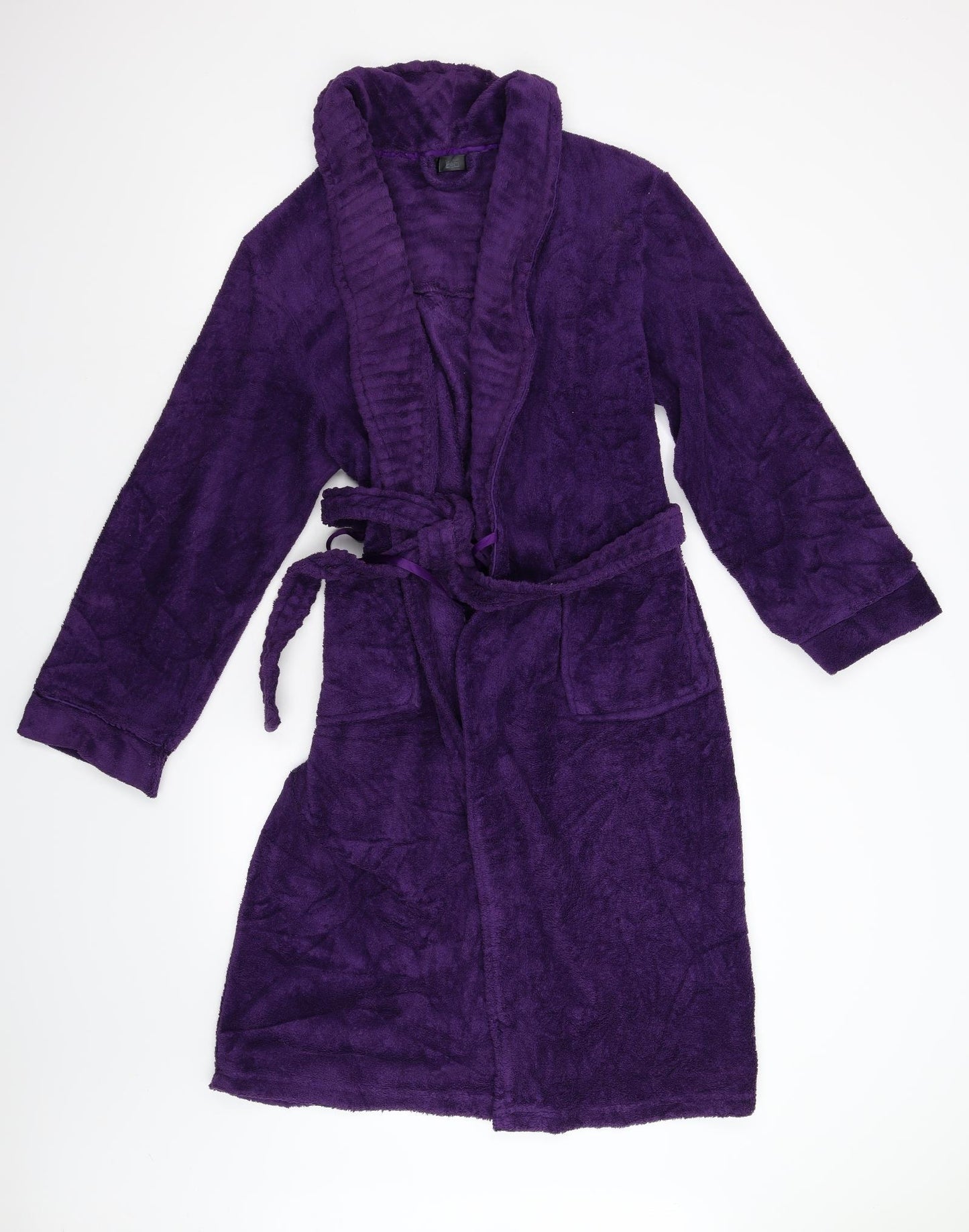 F&F Womens Purple  Fleece  Gown Size M