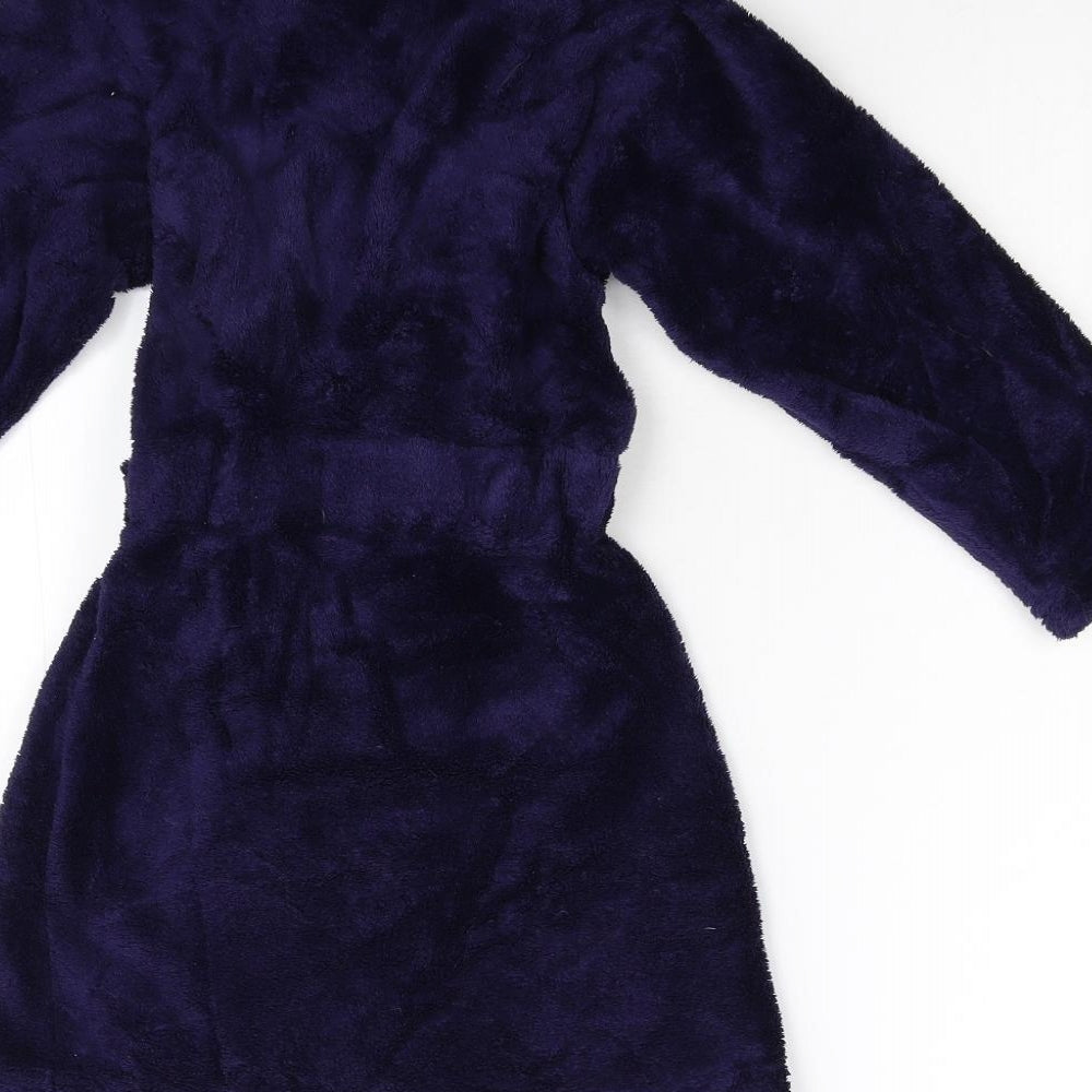 F&F Boys Blue  Fleece  Gown Size 5-6 Years