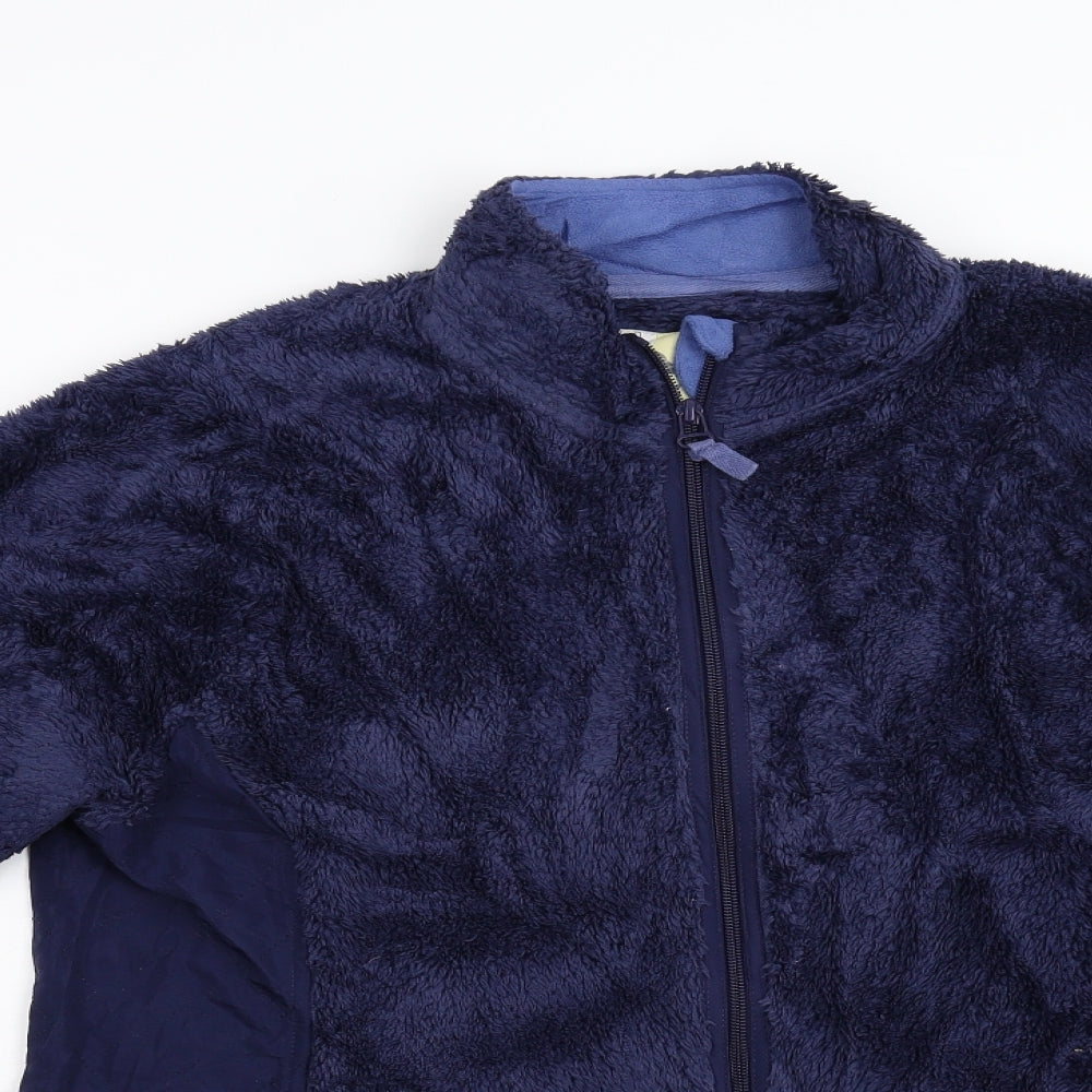 Lidl's Equestrian Range Womens Blue  Fleece Pullover Casual Size 16