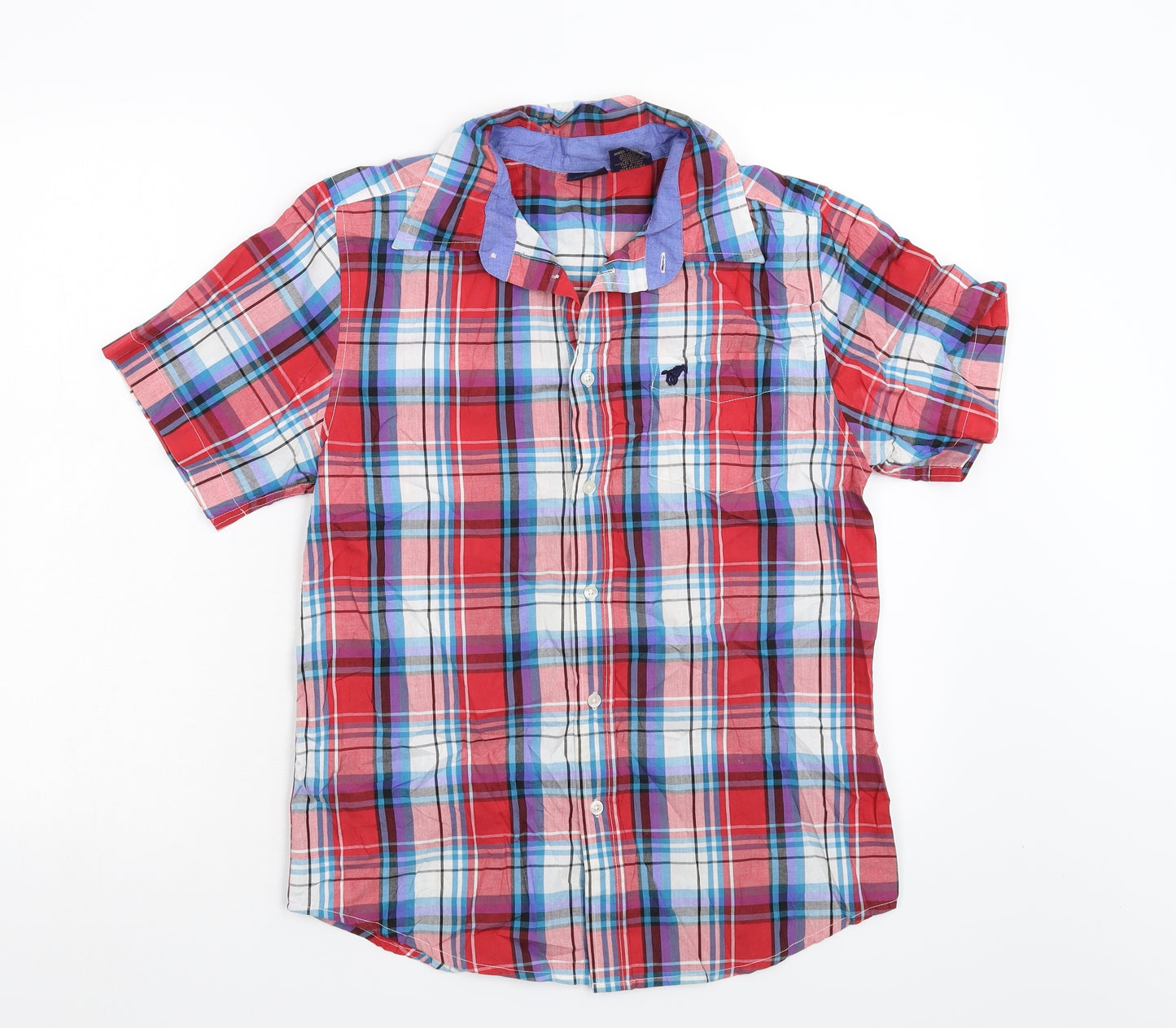 Wrangler Boys Multicoloured Check  Basic Button-Up Size 14-15 Years
