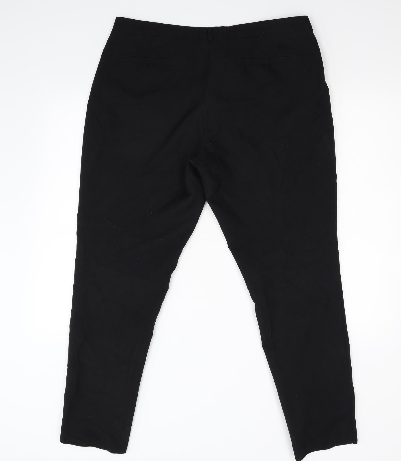 Primark Womens Black   Trousers  Size 16 L29 in