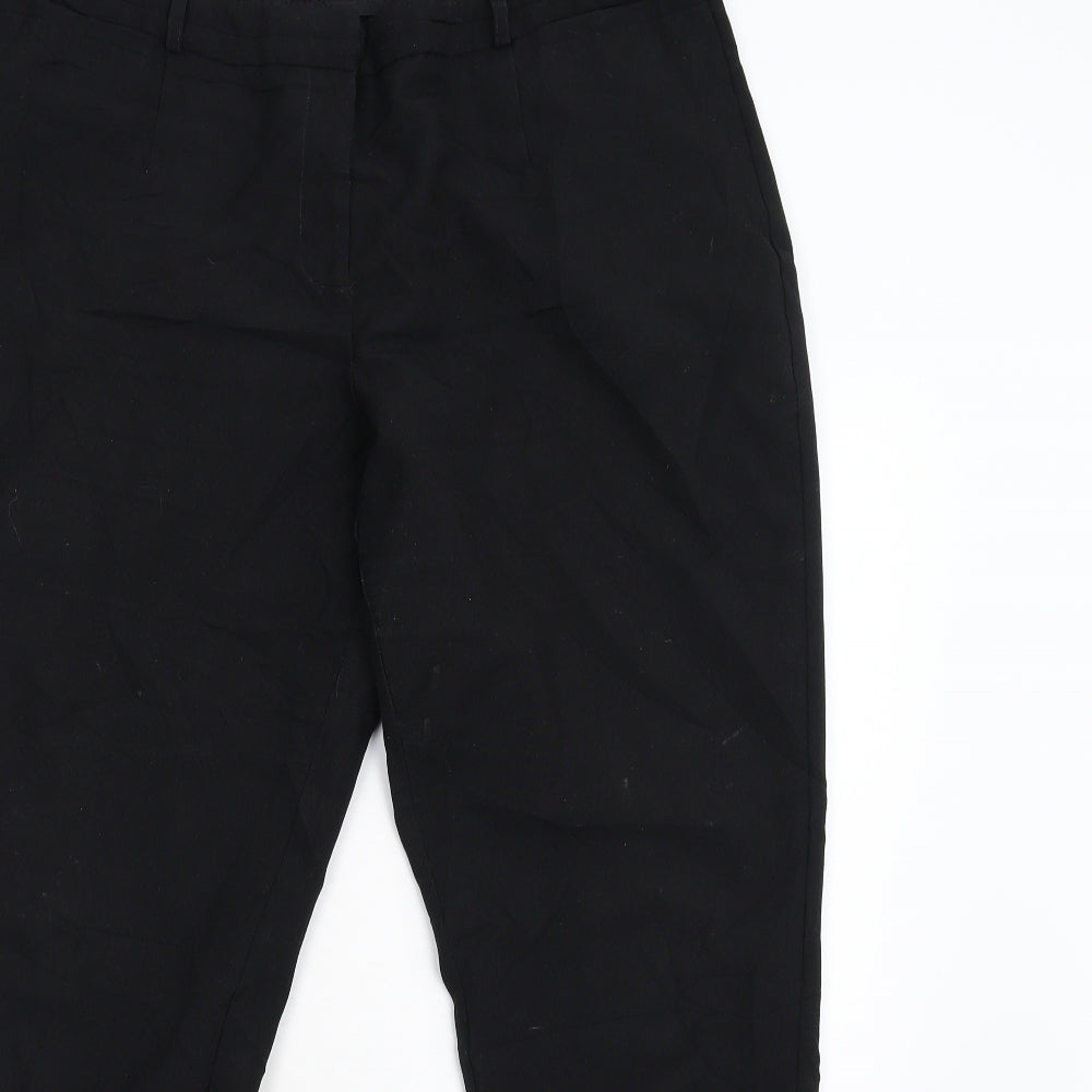 Primark Womens Black   Trousers  Size 16 L29 in