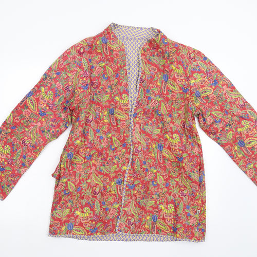 Preworn Womens Multicoloured Floral  Jacket  Size L