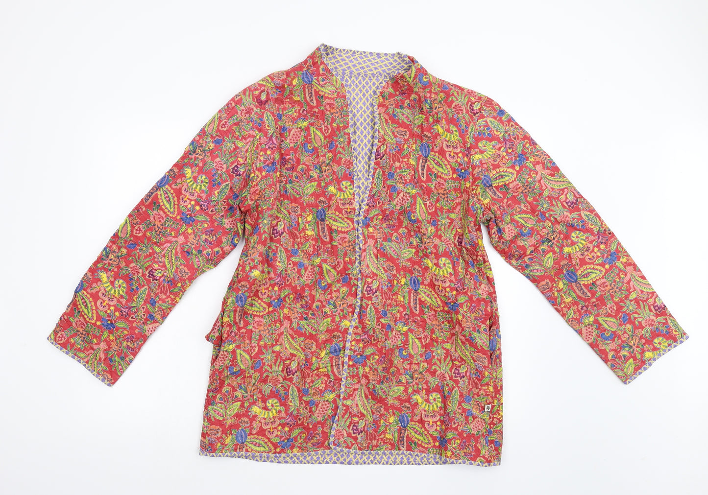 Preworn Womens Multicoloured Floral  Jacket  Size L