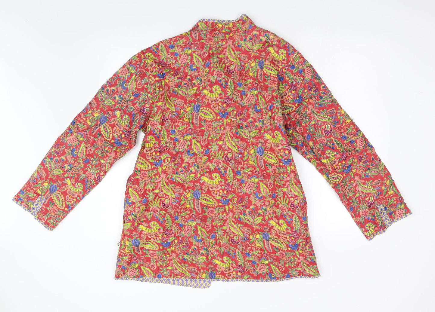 Preworn Womens Multicoloured Floral  Jacket  Size L