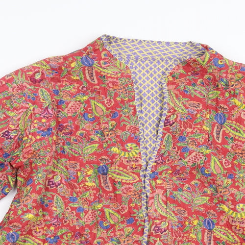 Preworn Womens Multicoloured Floral  Jacket  Size L