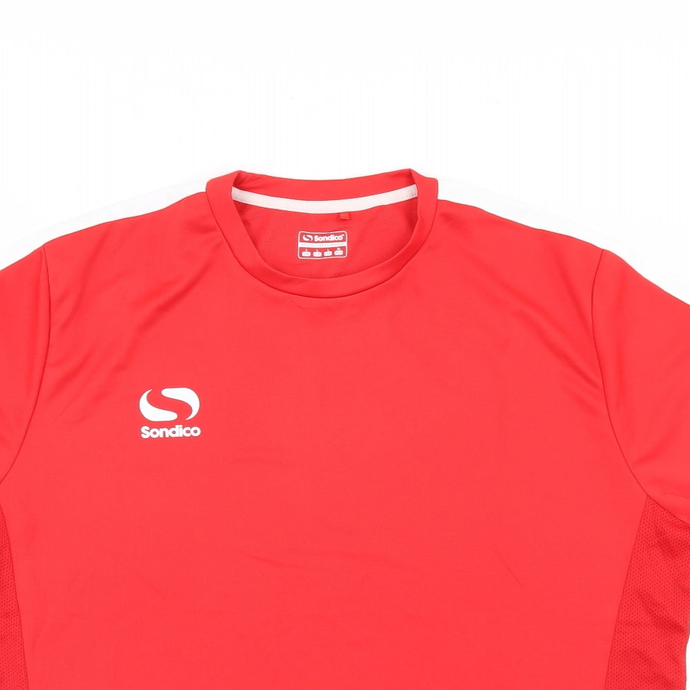 Sondico Mens Red   Basic T-Shirt Size L