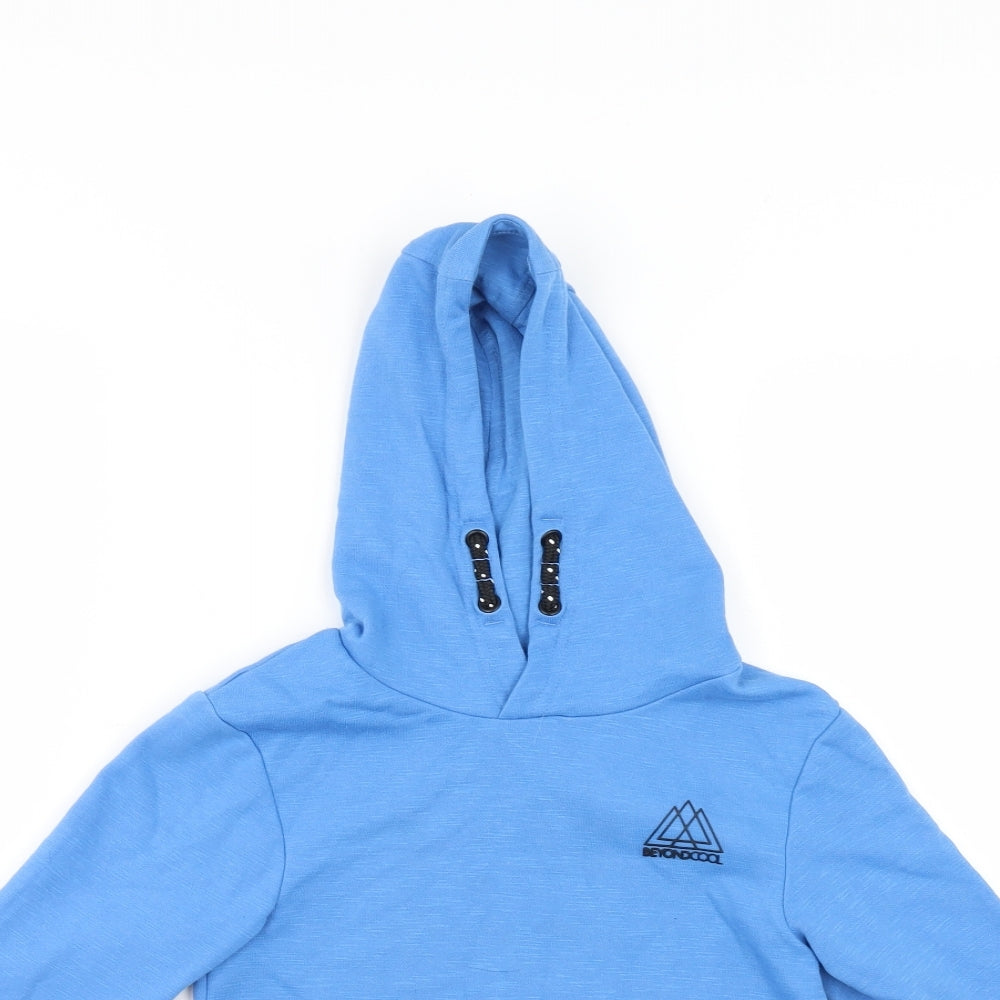 George Boys Blue   Pullover Hoodie Size 5-6 Years