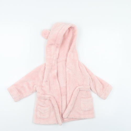Preworn Girls Pink    Gown Size 6-9 Months