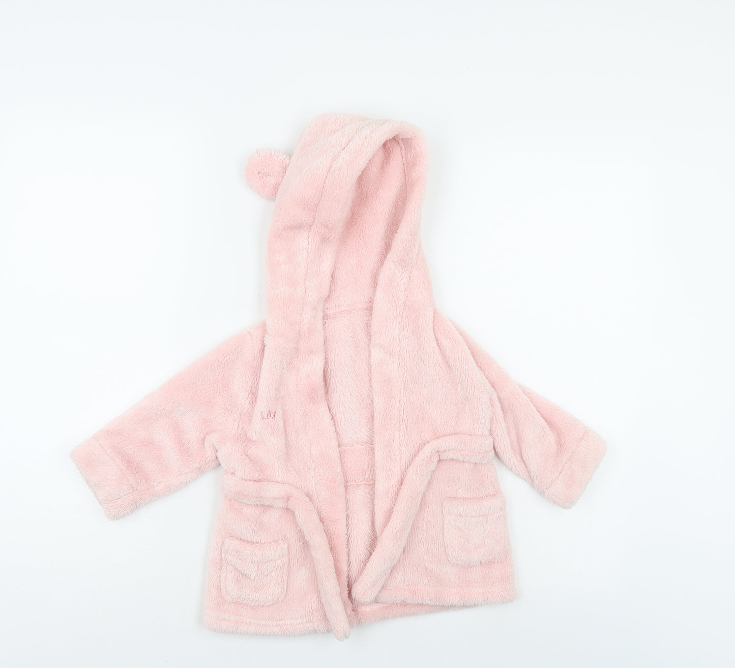 Preworn Girls Pink    Gown Size 6-9 Months