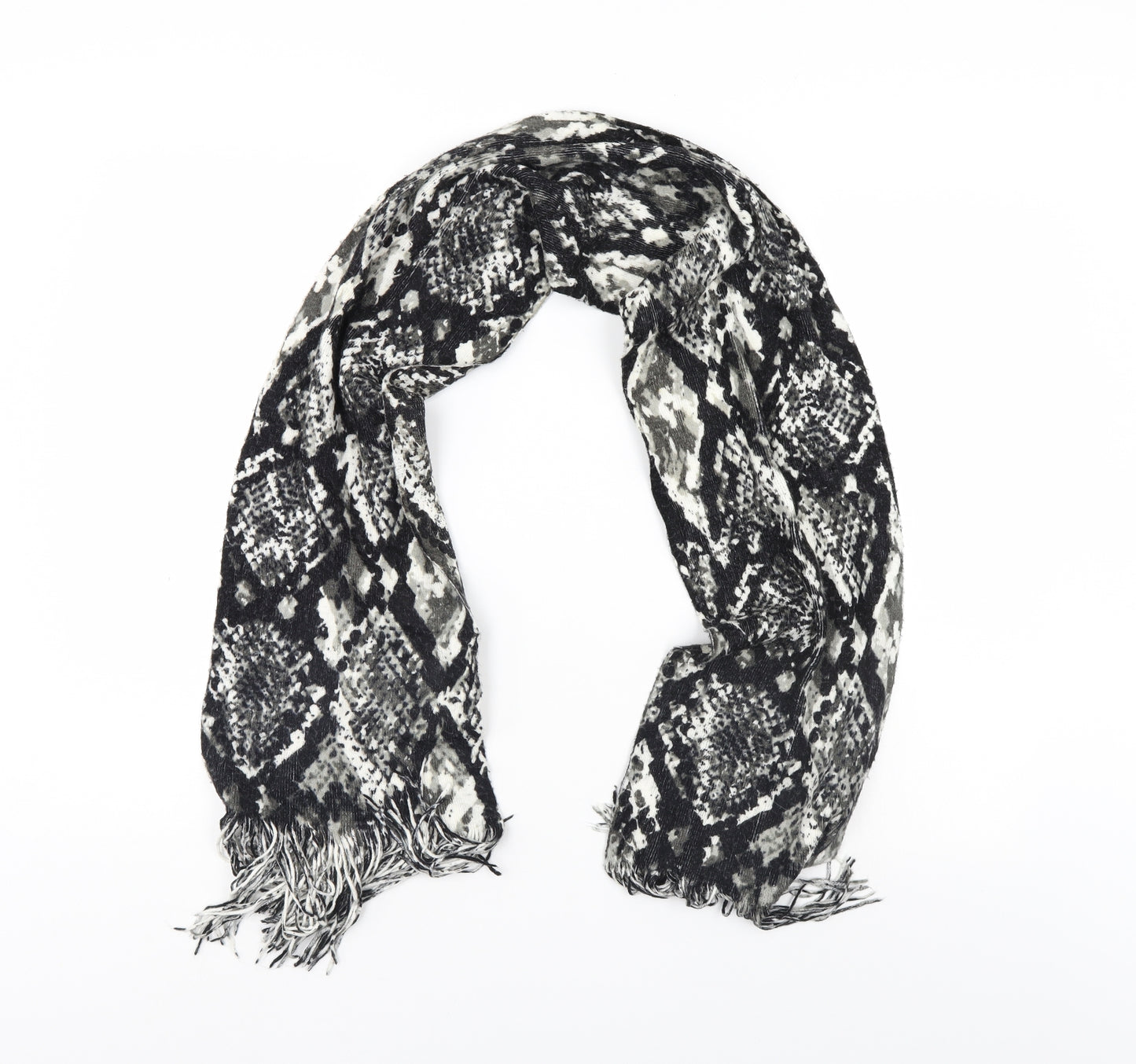Preworn Womens Multicoloured Animal Print   Scarf