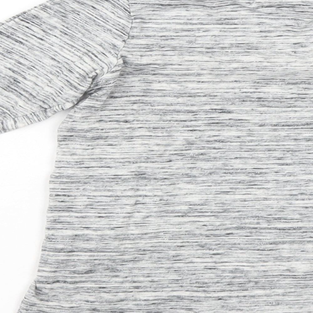 George Boys Grey   Pullover Jumper Size 6-7 Years