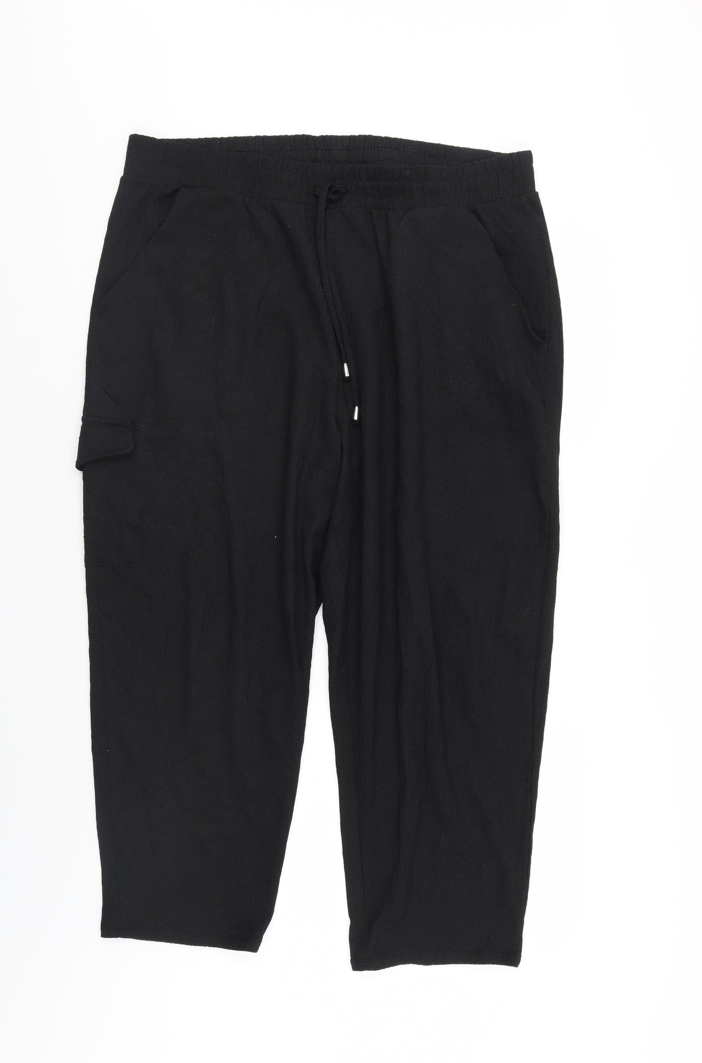 George Womens Black   Trousers  Size 20 L26 in