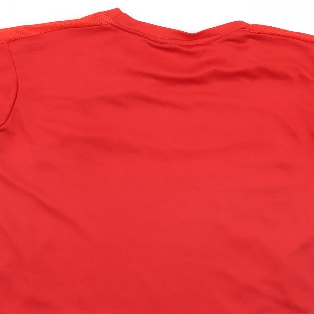 Sport Boys Red   Basic Casual Size 6 Years  - Football Top